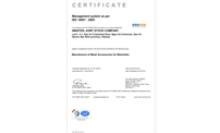 INNOTEK received ISO 14001:2004 by Tuvnord, Germany